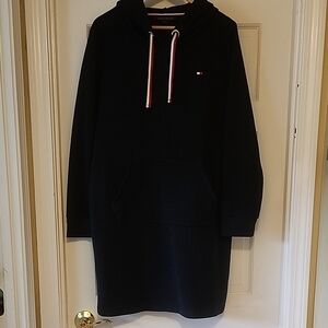 Tommy Hilfiger Navy Hoodie Dress